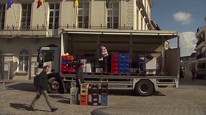 Deze week landt Donald J. Trump in België, maar dankzij De Ideale Wereld en Luc Haekens weten we dat de Amerikaanse president al eens in het land gesignaleerd werd. | VRT Canvas