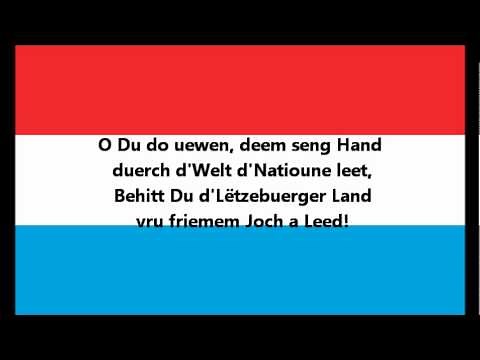Hymne national du Luxembourg