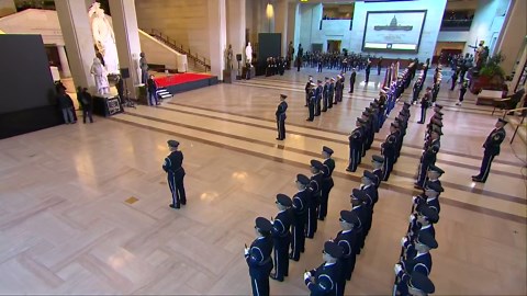 Trump inaugural military ceremony