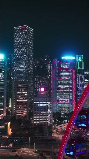 Hong Kong, China by Drone - 4K Video Ultra HD [HDR]