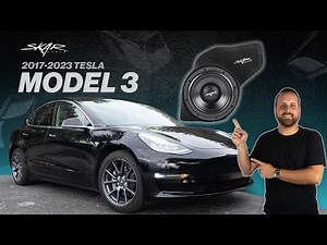 Tesla Model 3 Bass Upgrade - Skar Audio Single 10” Subwoofer Enclosure Install