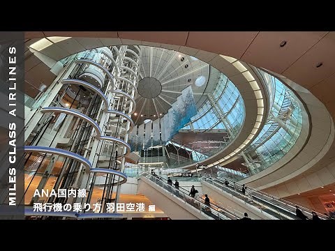 ANA Domestic Flight Tokyo Haneda Airport (Flight Course Tokyo Haneda to Osaka Itami Airport) HND/ITM