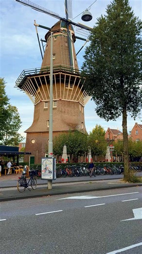 De Gooyer Windmill(pt1) 🥰🤩🇳🇱 #fbreels #netherlands #reels #amsterdam #windmill | Amsterdam Photo Of The Day