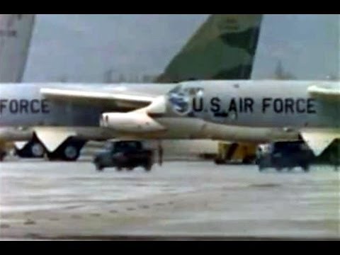 Boeing B-52E & KC-135A - "Take-Off March AFB" - 1968