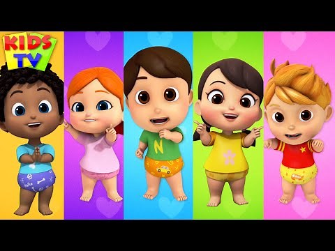 Five little Babies | Nursery Rhyme & Baby Songs | Kids Cartoon | kids tv