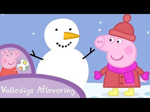 Peppa Pig Nederlands Compilatie Nieuwe Afleveringen | Sneeuw | Tekenfilm | Peppa de Big