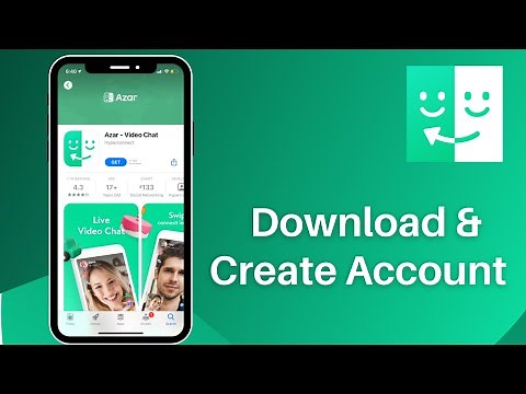 How to Download Azar App & Create New Account | Signup Azar