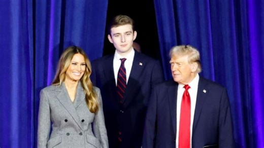 Barron Trump 'needs serious credit' for father's reelection as his popularity soars