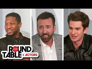 FULL Actors Roundtable: Andrew Garfield, Jonathan Majors, Nicolas Cage & More | THR Roundtables