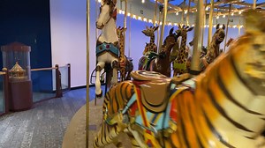 Which Carousel animal is your favorite? Can you find it?! 🎠🔍 | The Children's Museum of Indianapolis