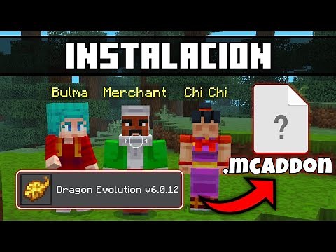 Cómo Instalar DRAGON EVOLUTION 6.0.12 para Minecraft Bedrock 1.21.132 - El mejor MOD de DRAGON BALL