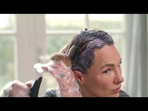 How do I dye my roots?