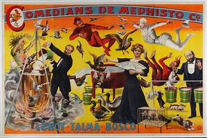 Daring Escapes and Sensational Illusions: Posters from the Golden Age of Magic #ArtTuesday