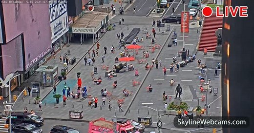 【LIVE】 Webcam New York - Manhattan | SkylineWebcams