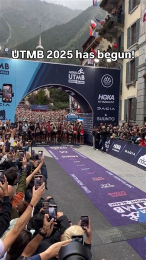 The 2025 UTMB Mont-Blanc has begun! Over 2,000 runners set off on their 108-mile journey through three countries around the Mont Blanc massif, racking up over 32,000 feet of elevation gain along the way. Racers have 46 hours and 30 minutes to complete the course. Follow along with our live race updates: https://bit.ly/4mEBLWk | Trail Runner magazine