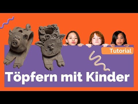 Multitalented clay animals – easy to make with children and practical to use
