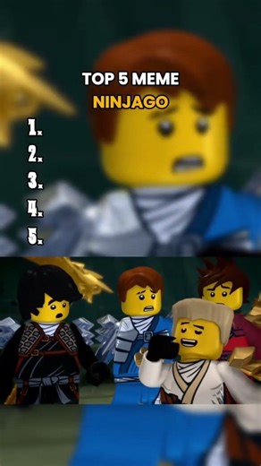 Zane est un malade il danse sur du Koba lad #ninjago #classement