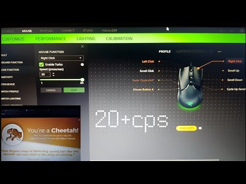 How To Use Razer Hypershift (AutoClicker)