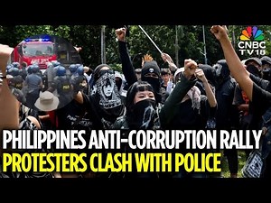 Philippines: Thousands Protest in Manila Over Corruption Linked To Flood Control Projects | N18G