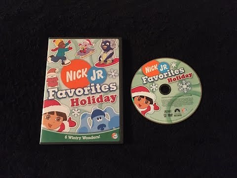 Opening To Nick Jr Favorites Holiday 2006 DVD
