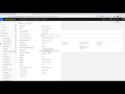 Setting Up an Asset Using the Asset Management Module in Microsoft Dynamics 365 SCM