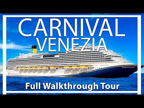 Carnival Venezia | Full Walkthrough Ship Tour & Review | Fully Renovated | Carnival Cruise Lines