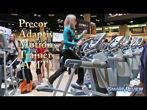 AMT® 835 | Precor Adaptive Motion Trainer Demonstration | Open Stride Technology | SmartReview.com