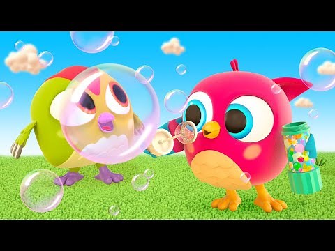 Baby cartoon full episodes & learning videos for kids - Hop Hop the owl & bubbles.