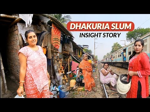 inside Kolkata's most crowded slum || Dhakuria Slum