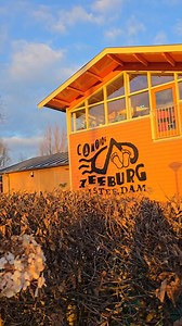 Winter sunsets just hit different here at Camping Zeeburg 🌅. The cozy cabins, those wagonettes, and the beach? It’s all got this super chill, easy vibe that makes you want to slow down and just be. Perfect spot for a little winter escape. ❄️ #CampingZeeburg #SunsetVibes #LaidBackAdventures | Camping Zeeburg