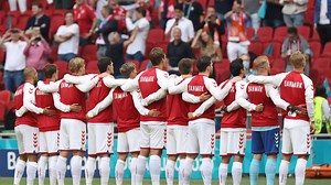 What are the lyrics to the Danish national anthem, and why does Denmark have two official songs?