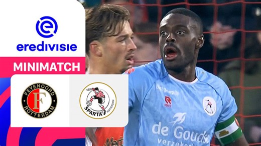 Feyenoord vs Sparta Rotterdam - Mini Match | Eredivisie 2025/26