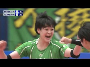 【きょうのダイジェスト☆1回戦／都市大塩尻（長野）vs八王子実践（東京）［女子］】春の高校バレー2021･第73回全日本バレーボール高等学校選手権大会
