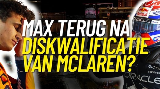 F1-update: Alles over de McLaren-diskwalificatie in Vegas, Marko lacht na boordradio over Verstappen - Formule 1 video's