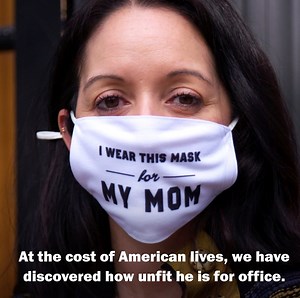 “It’s not me versus you, it’s us versus the virus.” While Trump sows division over the reality of this pandemic, Americans like Fiana are losing loved ones because Trump failed to contain the virus. | CAP Action