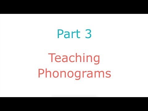 Teaching Phonograms