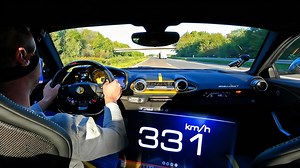 Ferrari 812 Superfast Hits 331 KM/H on Autobahn!