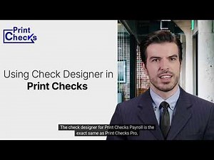 Using Check Designer