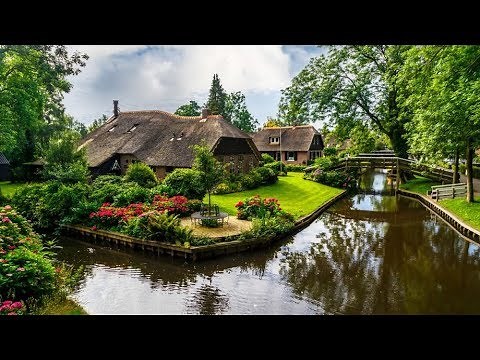Giethoorn Netherlands 2018 4K
