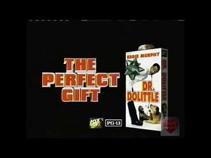 Dr Dolittle | VHS | Television Commercial | 1998