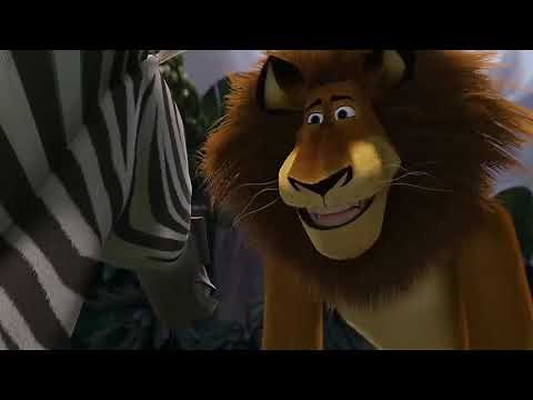 Madagascar (2005) - Fossa's Defeat.