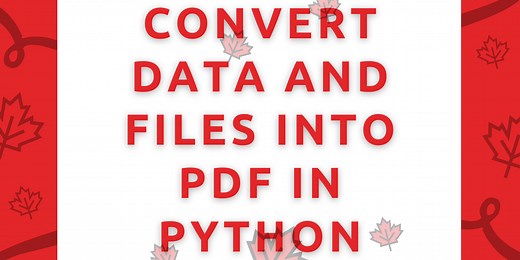Python fpdf module - How to convert data and files into PDF? - AskPython