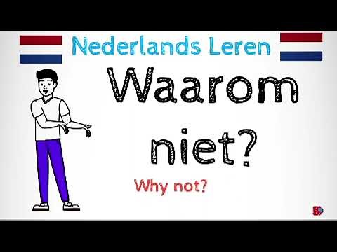 Learn Dutch NT2 Grammar verbs, greetings