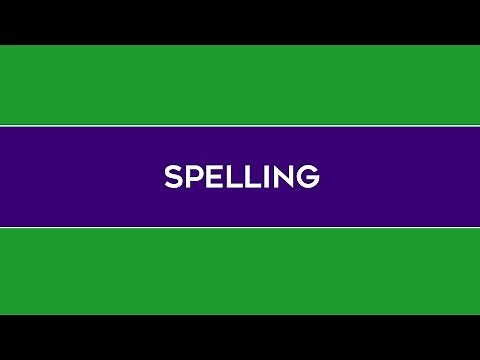 Spelling