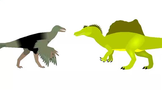 Sigilmassasaurus fmm-uv-32 Carnivores 2 mods vs Carnivores middle islands thunderbird #animation #sticknodesanimation