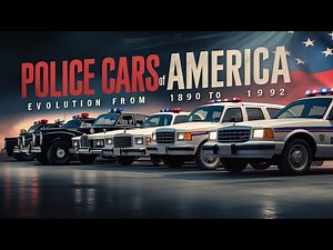 Police Cars of America: Evolution from 1890 to 1992
