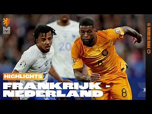 Highlights Frankrijk - Nederland (24/3/2023) EK-kwalificatie