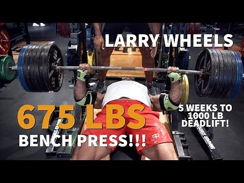 675LBS/307KG BENCH PRESS PR
