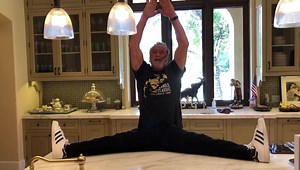 Flexibility is as important as the pump. | Arnold Schwarzenegger