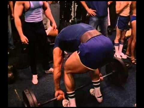Lou Ferrigno Training for Mr.Olympia 1975